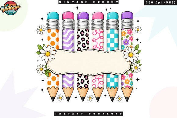 Colorful School Pencil Frame PNG: A Strategic Asset for Educational Branding and Creative Projects