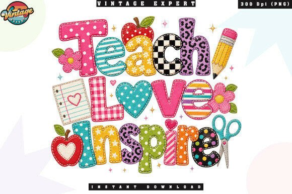 Colorful Teach Love Patchwork PNG: A Comprehensive Evaluation