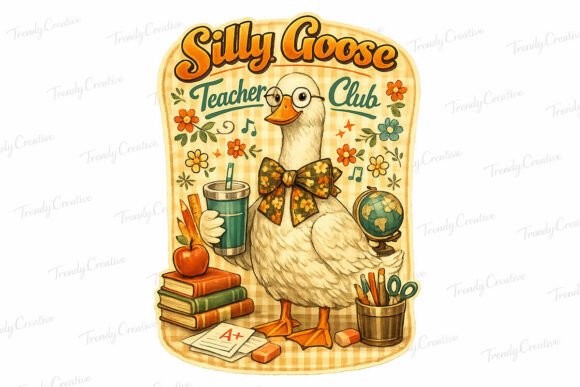 Retro Silly Goose Teacher Club PNG: A Comprehensive Evaluation