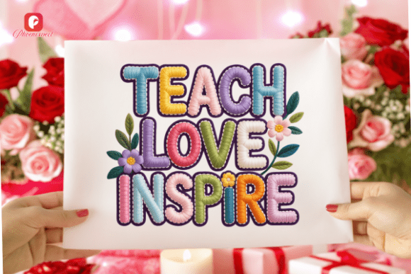 Teacher Quote Teach Love Inspire PNG: The Ultimate Digital Asset for Educators